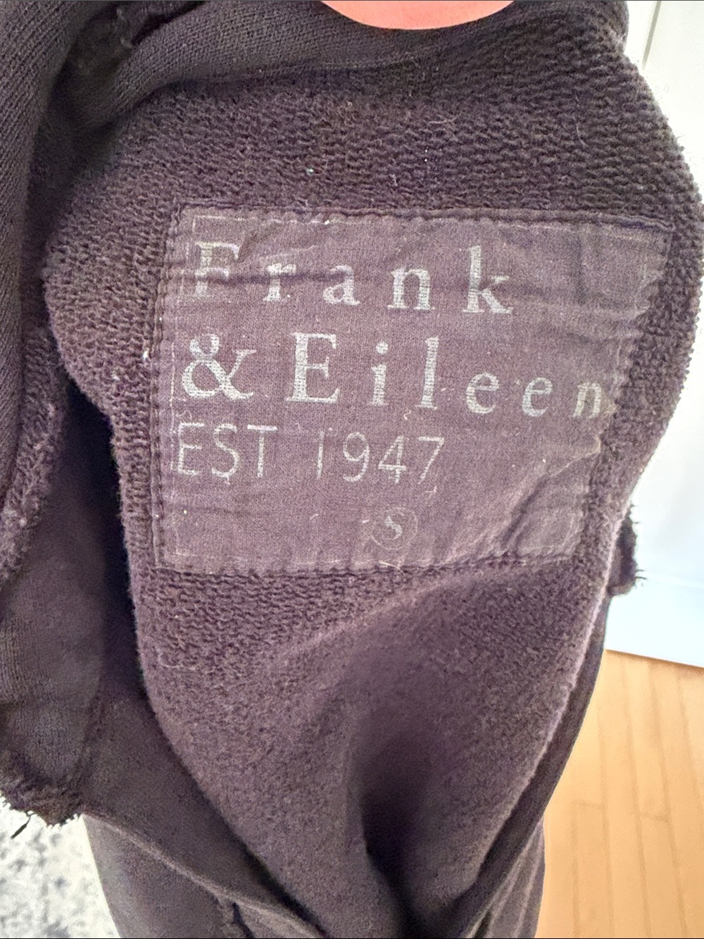 Frank & Eileen Black V-Neck Pullover Sweater - Picture 3 of 3